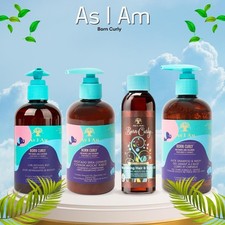 As I Am Born Curly Kids Hair Set - Curl Defining Jelly, Avocado Shea Cowash,