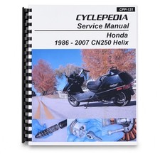 1986-2007 Honda Helix 250 Scooter SERVICE & REPAIR MANUAL