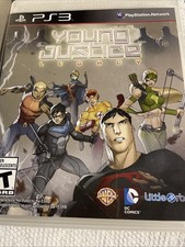 Young Justice: Legacy (Sony PlayStation 3, 2013) Tested Complete With Manual