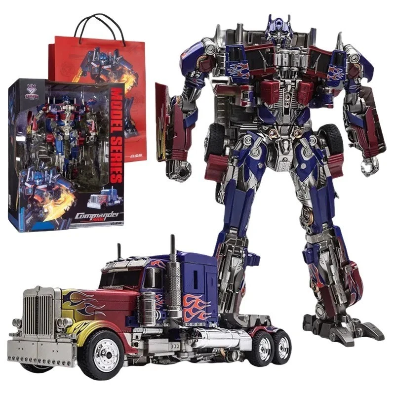 Transformers Optimus Prime Robot 30CM Figurine Collection Jouet Alliage Métal - Photo 3/4