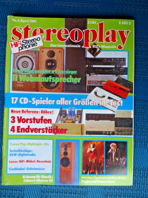 STEREOPLAY 4/87,CABASSE ALBATROS 7,B&W MATRIX 1,MB QUARD 610 S,REVOX FORUM B MK2
