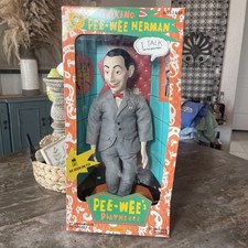 1987 Matchbox Pee-Wee Herman Talking Doll With Box