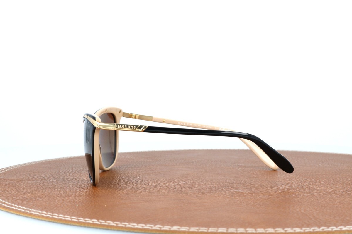 Ralph Lauren Ra5203 1090/T5 Black Gold Cat Eye Polarized  display picture 2