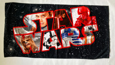 Star Wars Episode VIII The Last Jedi Beach Towel 29" x 59" Disney Store NWoutT