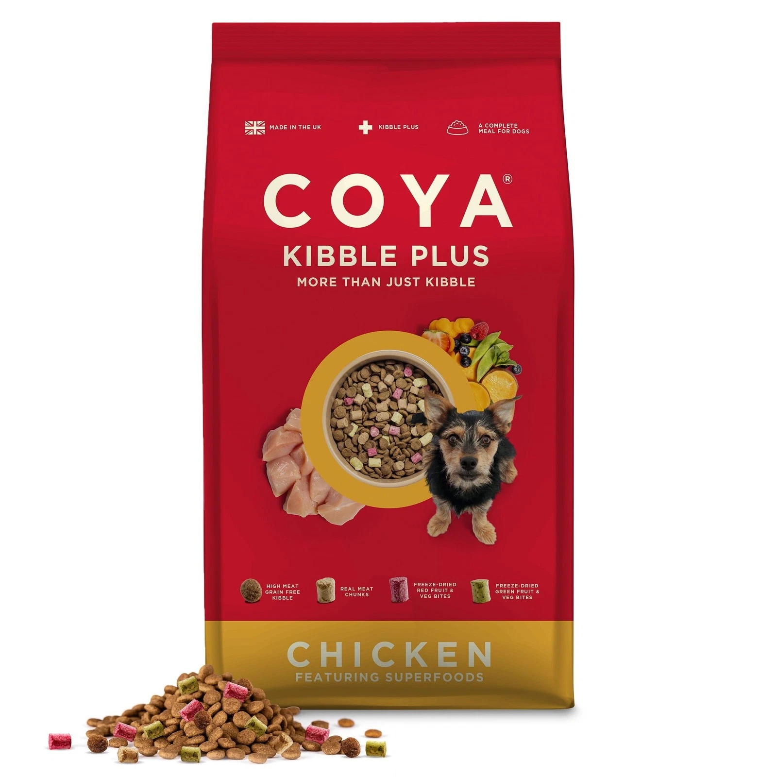 COYA Chicken Adult Kibble Plus
Opens in a new window or tab