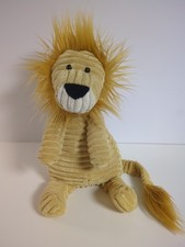 Jellycat Cordy Roy Lion Plush Corduroy Yellow Gold Plush Stuffed Animal Toy