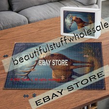 1000 piece jigsaw puzzle Elk Forest wildlife inspirational