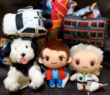 Back to the Future 40th Plush doll Mascot Motif Collection set of 6 SEGA NEW