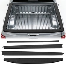 Truck Bed Rail Caps Tape-on 4-piece Tpe Kit Fit For F-150 2015-2020 5.5ft