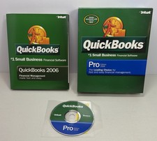 Intuit QuickBooks Pro Edition 2006 Small Business Financial Software With Code