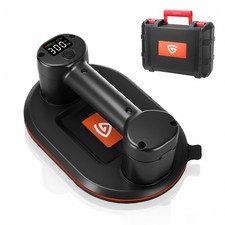 300KG Electric Vacuum Suction Cup Heavy-Duty Suction Tile Glass Lifter Tool LCD