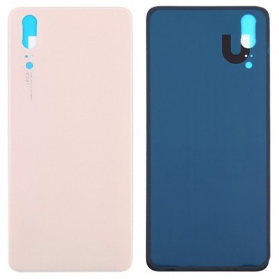 BATTERY COVER FOR HUAWEI P20, REAR GLASS BACK COVER, PINK