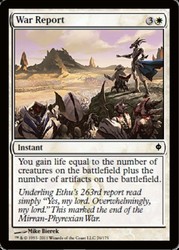 War Report (Foil) - New Phyrexia - #26