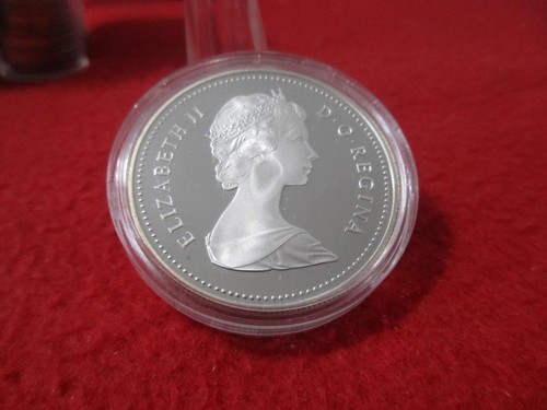 1984 Canada/RCM TORONTO PROOF SILVER DOLLAR .375oz ASW OGP #MF-T4101 - Picture 4 of 4