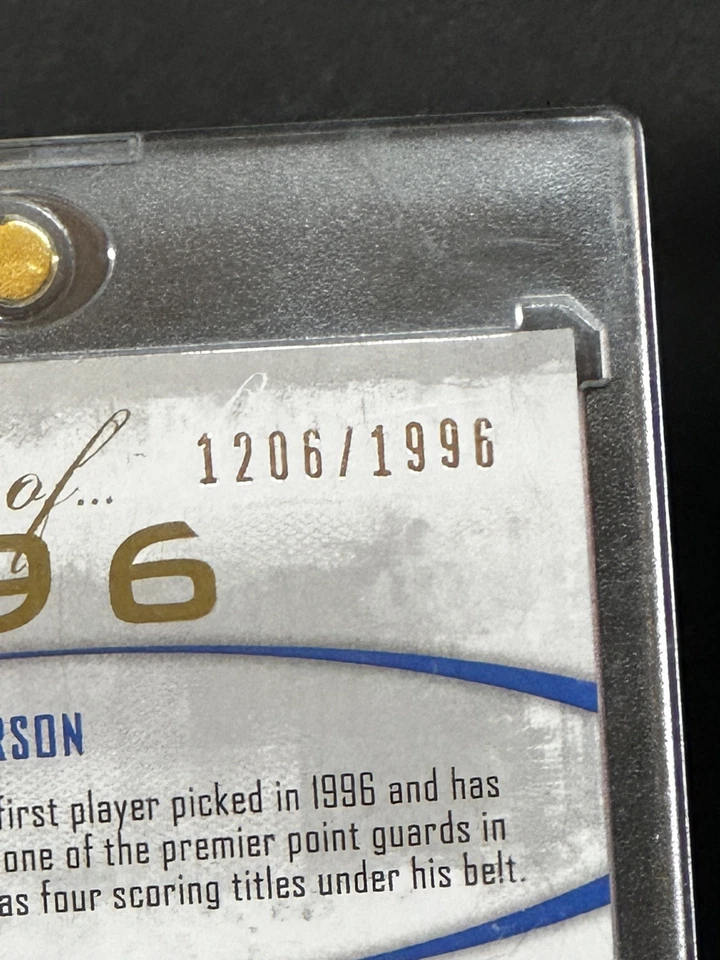 Fleer Hot Prospects Kobe Bryant Allen Iverson Steve Nash 2007-08/1996 SP 🔥🔥 Foto 3 de 3