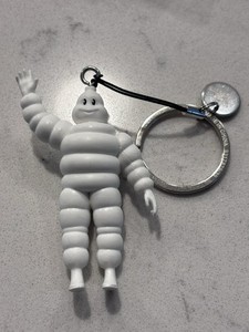 Michelin Man Waving Keychain Rolex 24 At Daytona Racing Michelin Tires