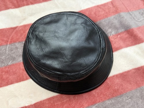 The REAL McCOY’S Horsehide Pork Pie Hat sz7 2/1