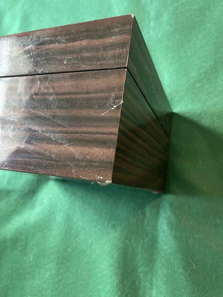 Caja de exhibición de cofre Macassar edición limitada Tom Ford RARA Foto 4 de 4