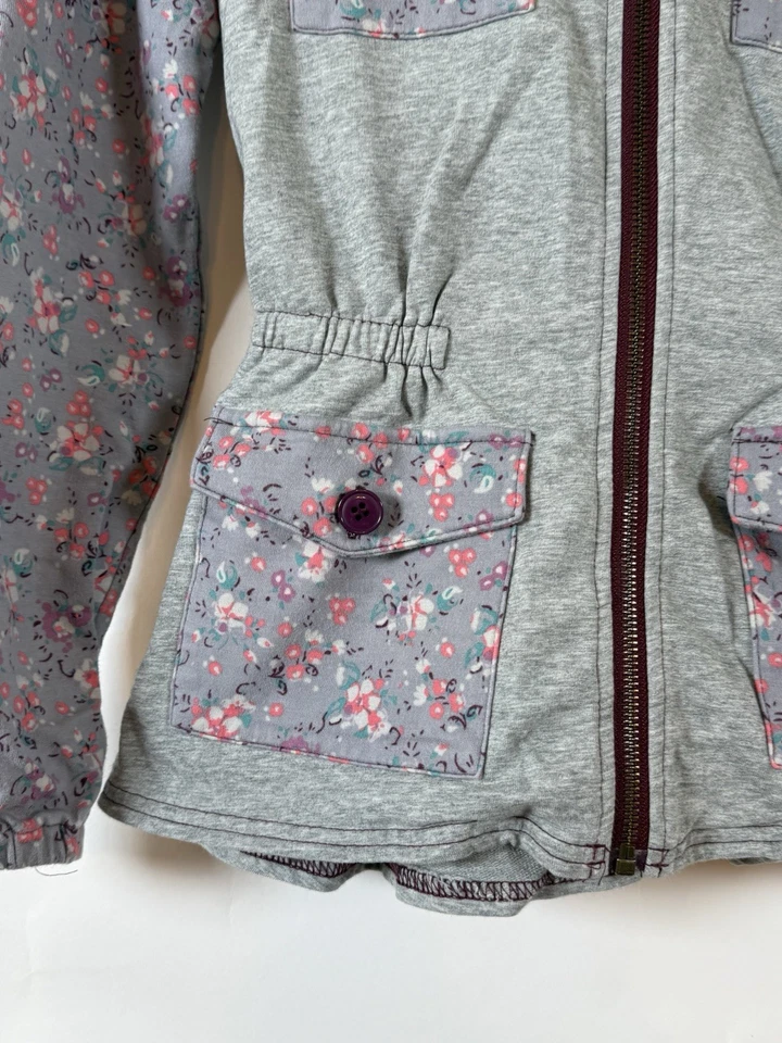 Chaqueta con Capucha Matilda Jane 435 Cremallera Completa Sudadera con Capucha Niñas Talla 14 Gris Foto 2 de 4