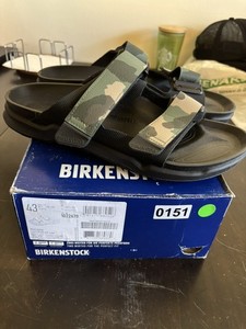 New Birkenstock Atacama men’s sandal size 43 10 futura black camo 
