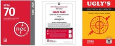 NFPA 70 NEC 2026 Paperback + Index Tabs + Ugly 2026 Limited Stock USA Stock