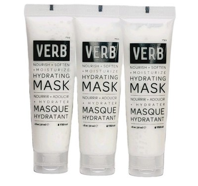 3× Verb Hydrating Hair Mask 1oz/30ml Each
