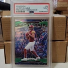 Panini 2024 Prizm Fireworks Jayden Daniels #24 Green Wave PSA 9 Rookie