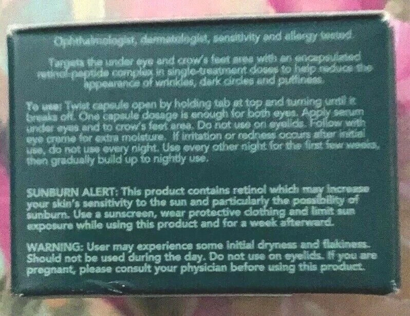 BeautiControl Overnight Retinol Recovery Eye Capsules Regeneration - Image 2 of 4