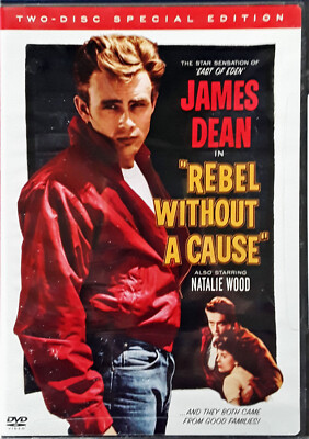 REBEL WITHOUT A CAUSE - JAMES DEAN, NATALIE WOOD - (2) DVD SET - STILL SEALED