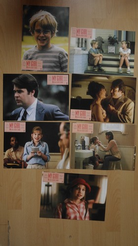 Q310 - 7x Aushangfotos - MY GIRL Meine erste Liebe - Macaulay Culkin - Picture 2 of 2