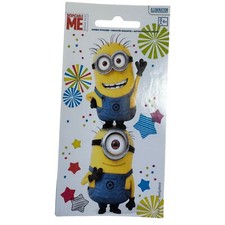 Despicable Me Minion Made Illumination Jumbo Sticker Kids Birthday Party Favor