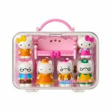Hello Kitty Family 6 Doll Set Mimmy Mommy Dad Granny Grandpa Sanrio Original CHN