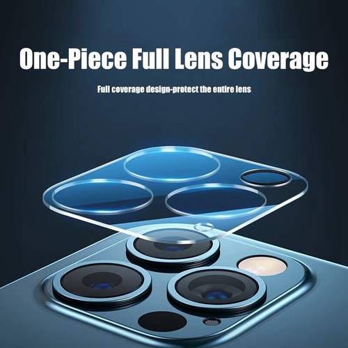 1-5Pcs Full Cover Protective Glass for Iphone 15 11 12 13 Pro XS Max Camera Prot - Photo 1 sur 117
