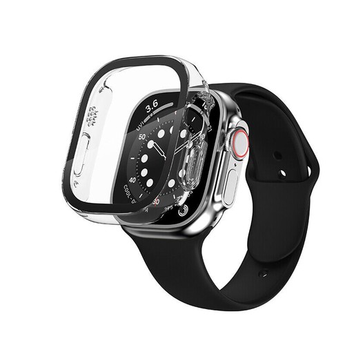 Durable PC Cover Case Tempered Screen Protector For iWatch Series 8 Ultra 49MM a - Zdjęcie 3 z 13