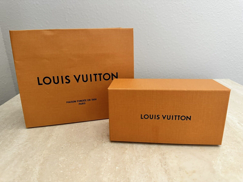 NIB Louis Vuitton J02520 Bandoulière Bicolor Monogram Empreinte Shoulder Strap - Picture 10 of 13