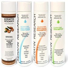 Original Keratin Hair Blowout Keratin Treatment Kit 300ml 4 Bottles LARGE SET