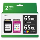 TEINO Remanufactured Ink Cartridge Replacement for HP 65 65XL 65 XL use with ...