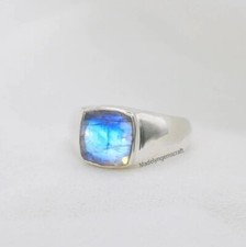 Black Onyx Ring 925 Sterling Silver Ring For Men Gift Wedding Ring