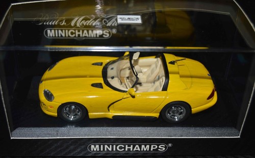 UNIQUE DODGE VIPER Cabriolet MINICHAMPS 1:43 modifié no Spark-Neo-Ixo-PremiumX..
