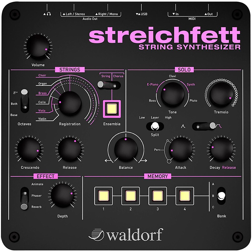Настольный синтезатор Waldorf Streichfett 78790₽