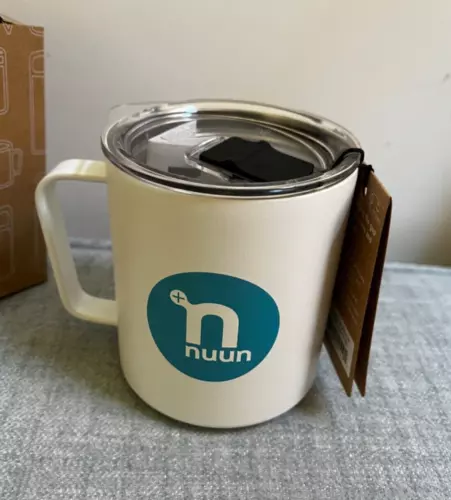 MiiR Camp Cup Nuun 12 oz Coffee & Tea Mug with Lid - New, in box
