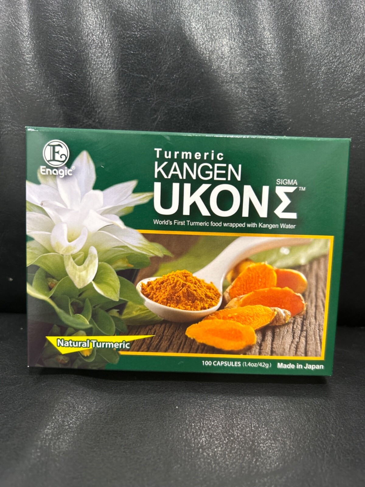 Enagic Turmeric Kangen Ukon Organic Multivitamins Vegeterian Capsules