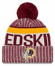 NWT NFL Washington Redskins BOY/YOUTH/Jr. New Era OnField 17 Winter Knit Beanie