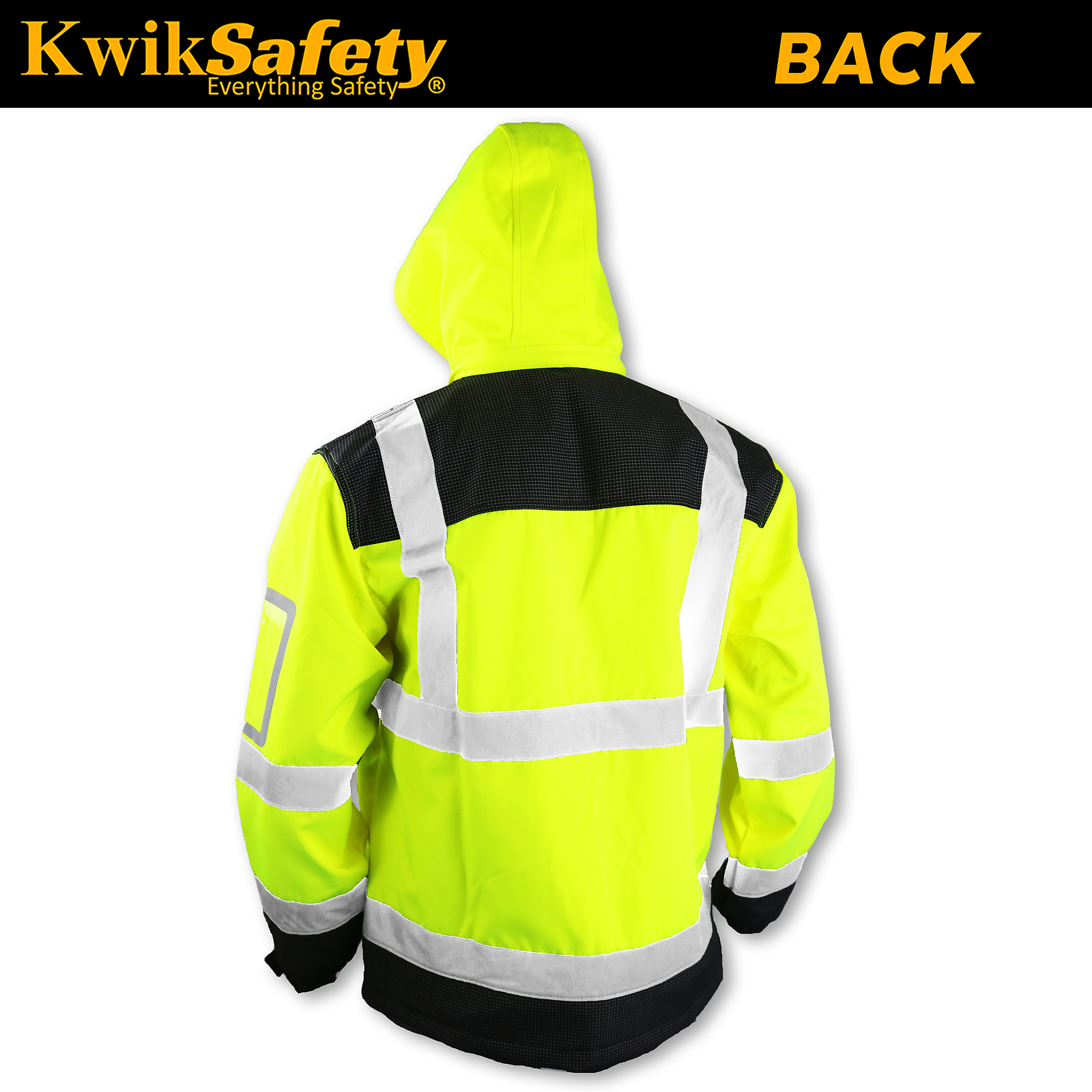 KwikSafety GALAXY Class 3 Soft Shell Safety Jacket ANSI Compliant OSHA ...