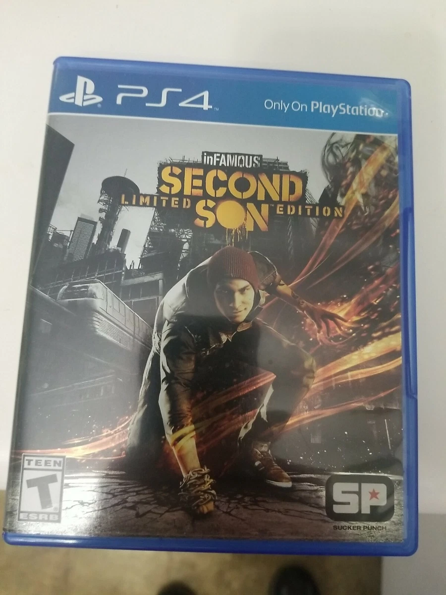 inFamous Second Son Limited Edition PS4 USED eBay