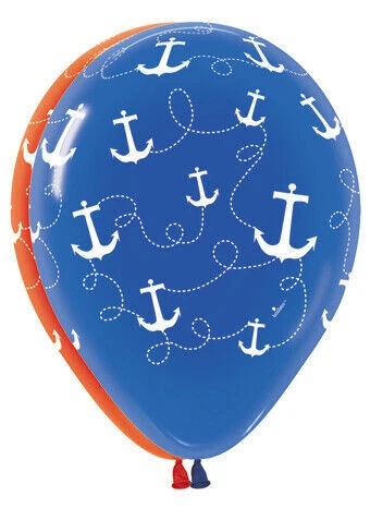 Globos De Fiesta Náutico blanco