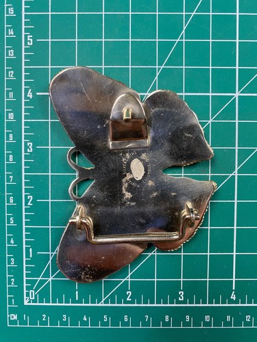 Montana Silversmiths Butterfly Belt Buckle - Picture 3 of 3