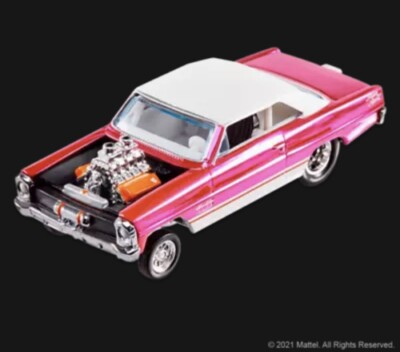2021 HOT WHEELS RLC '66 SUPER NOVA GASSER SPECTRAFLAME PINK