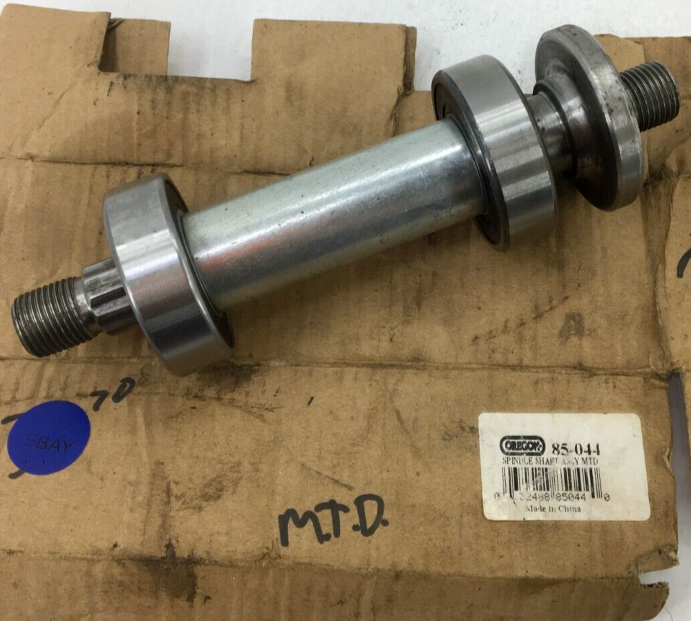 OREGON 85-044 SPINDLE FOR 82-403/82-405 / 82-408 SHAFT MISSING SPACER