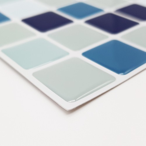 Tile Transfers Stickers Wall Vintage Mosaic Self-Adhesive Kitchen Peel and Stick - Picture 452 of 507